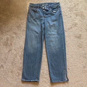 Old Navy OG Loose Jeans with split by ankle